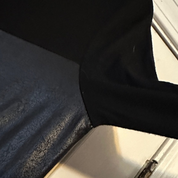 Ariella Black Dress with Metallic Panels - Picture 6 of 10